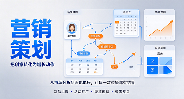 海北营销策划